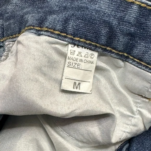 Empty Soda Butterfly 🦋 Blue Jeans, NWOT- size M - Picture 7 of 12